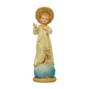 Gesù Bambino Benedicente H 20 Cm