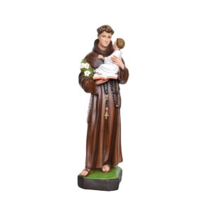 Statua Sant'Antonio di Padova in resina 65 cm