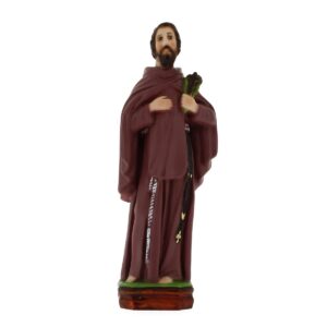 Statua San Ciro in resina 20 cm