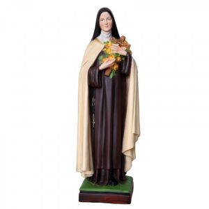 Statua Santa Teresa in resina 40 cm