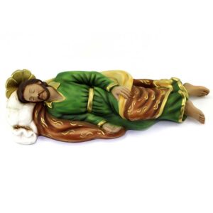 Statua San Giuseppe dormiente in resina 40 cm