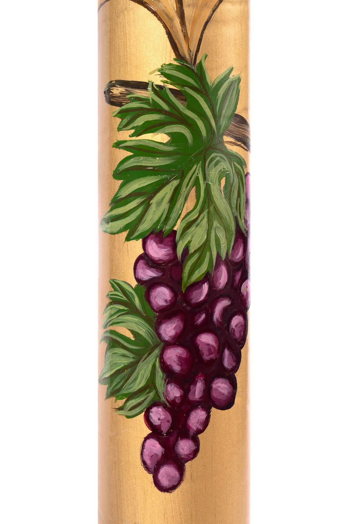 Cero Pasquale dipinto a mano Modello EUCARISTICO ORO - Image 3