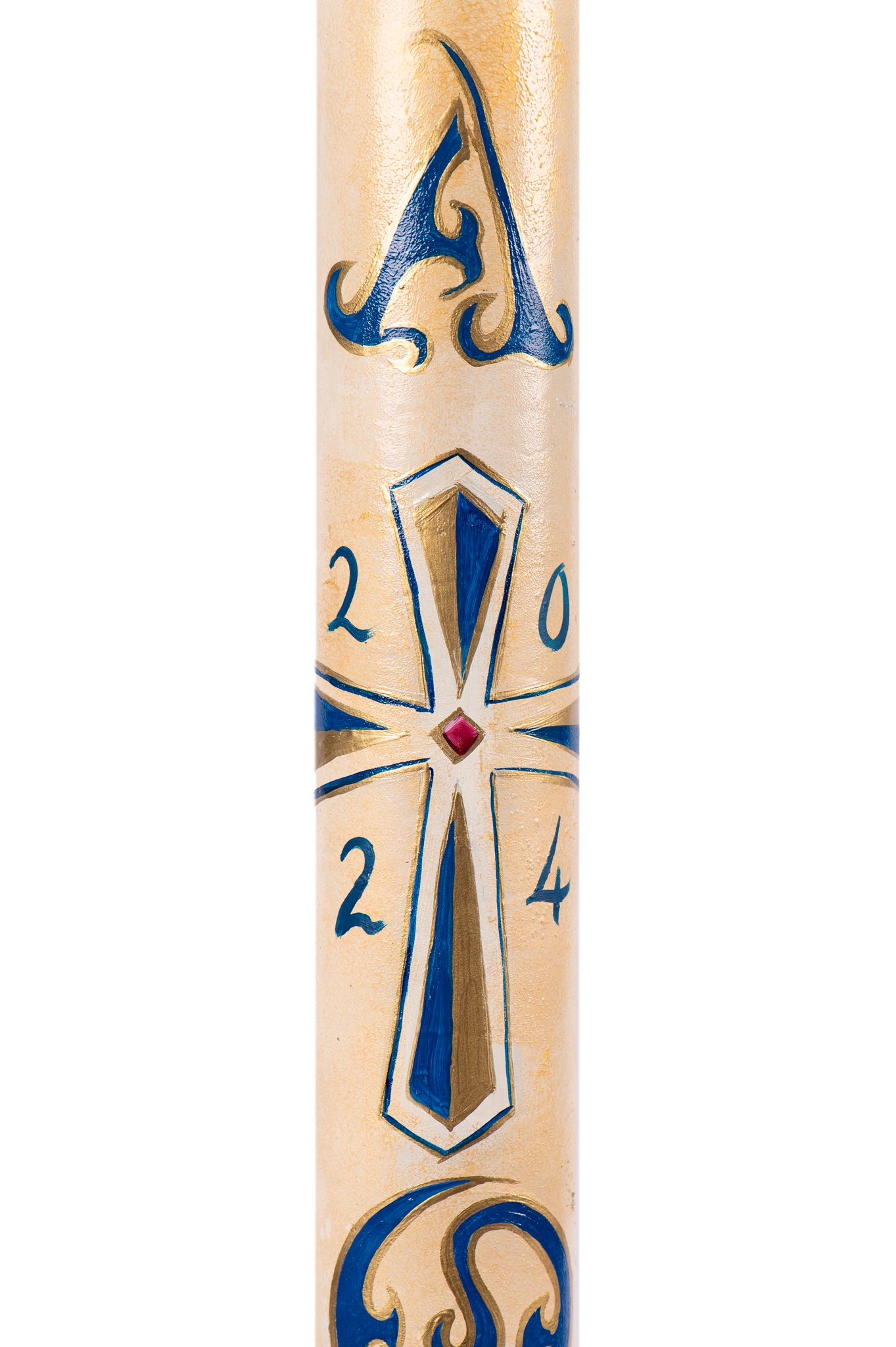 Cero Pasquale dipinto a mano Modello CAPPELLA PALATINA - Image 4