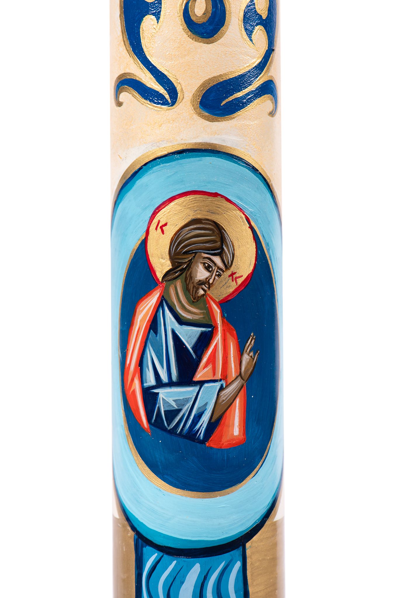 Cero Pasquale dipinto a mano Modello CAPPELLA PALATINA - Image 3