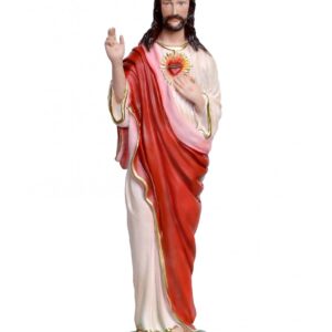 Statua Gesù Sacro Cuore Benedicente 30 cm