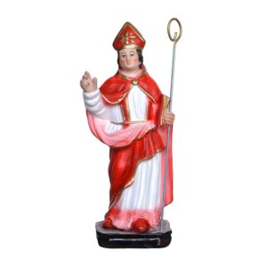 Statua San Gennaro in resina 28 cm