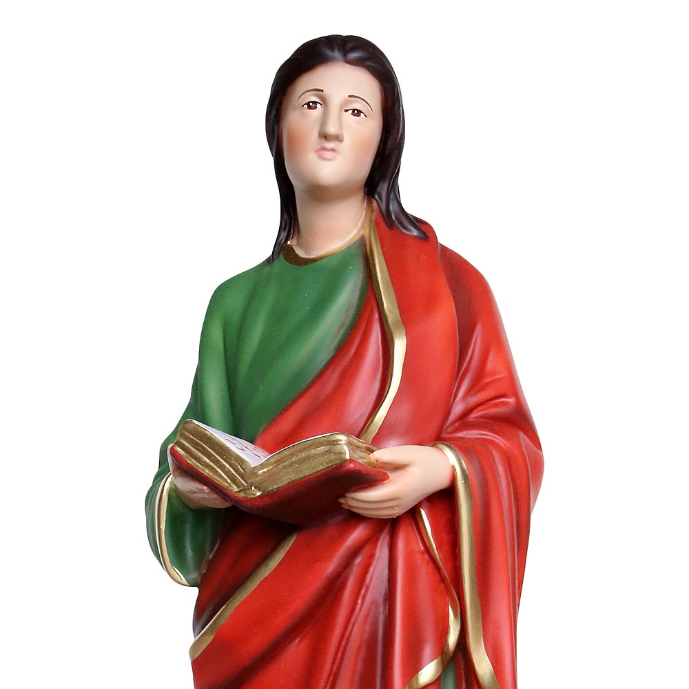 Statua San Giovanni Evangelista in resina 40 cm - immagine 2