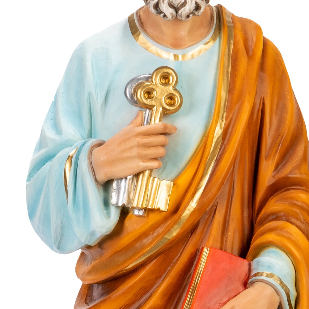 Statua San Pietro in resina 80 cm - immagine 3