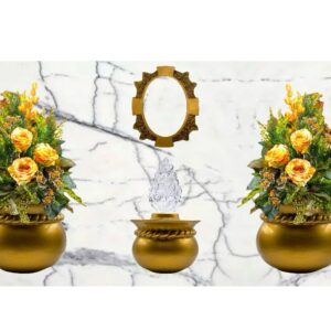 Accessori Loculo Cimiteriale 4 pz Edera