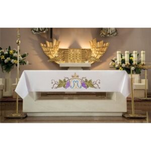 Tovaglia per Altare Eucaristica con M