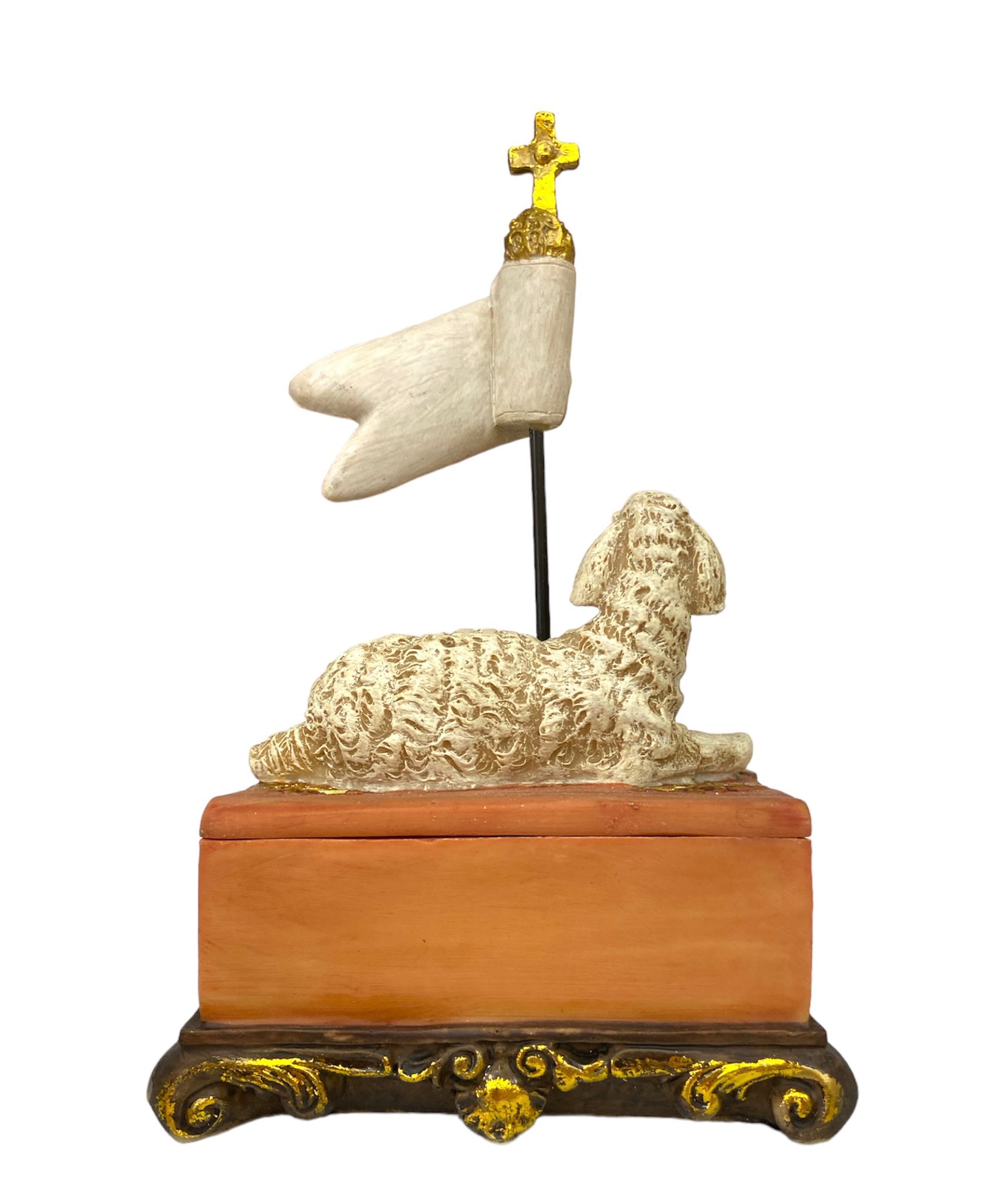 Agnello Pasquale 18 cm - immagine 2