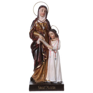 Sant'Anna e Maria 20 cm statua in resina