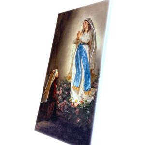 Quadro 12×24 Madonna di Lourdes