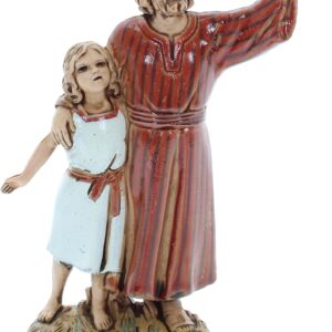 Serie Storica Landi Pastore con Bambino 10 cm
