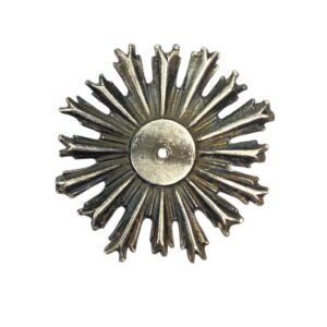 Raggiera Metallo Argentato 5 cm