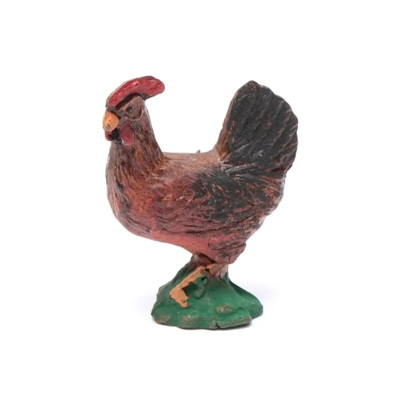 Gallo 12 cm Animali Terracotta