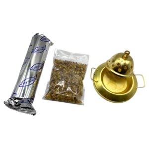 Kit Braciere Incenso 50gr e Carboncini