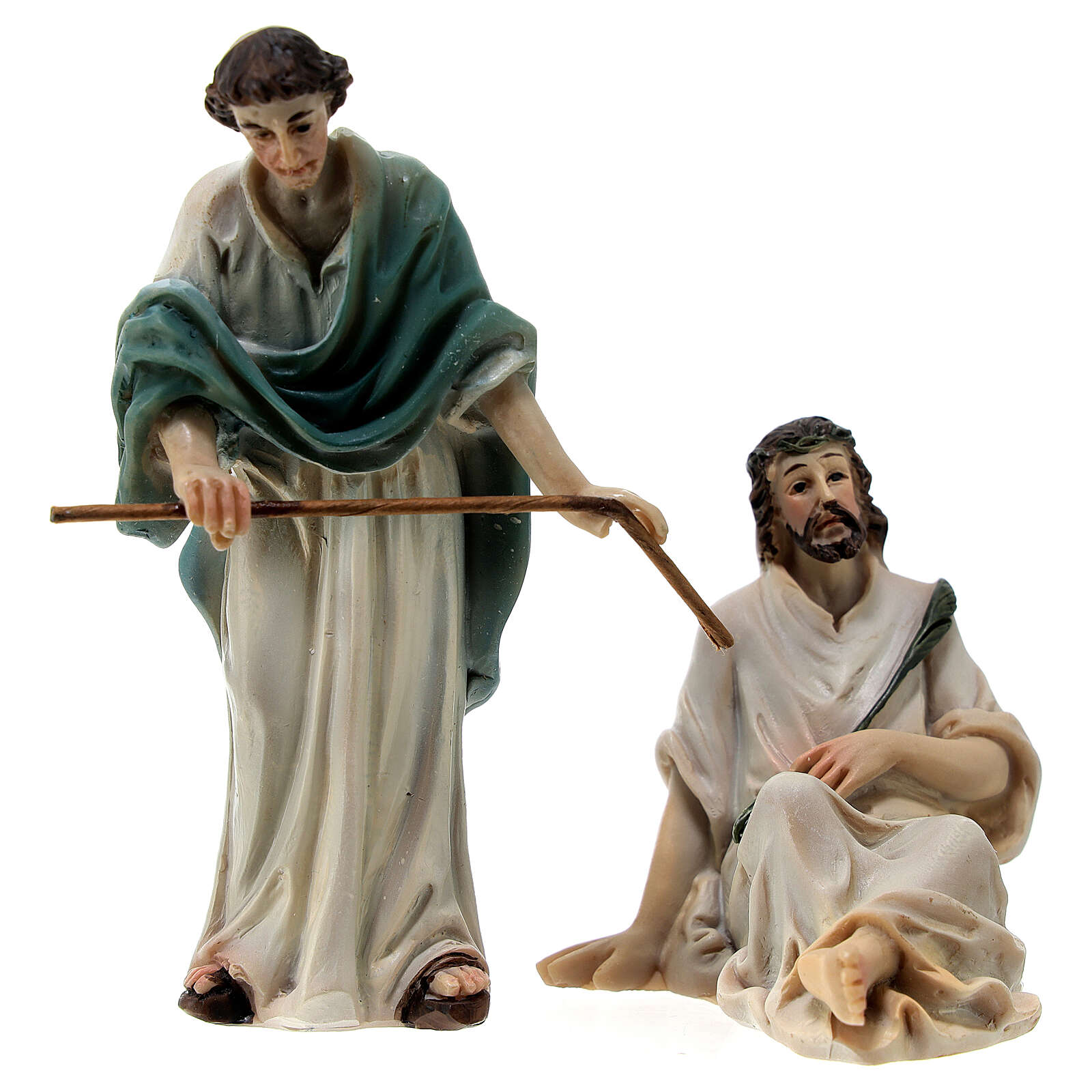 Coronazione di spine passione Gesù statue 5 cm - immagine 3