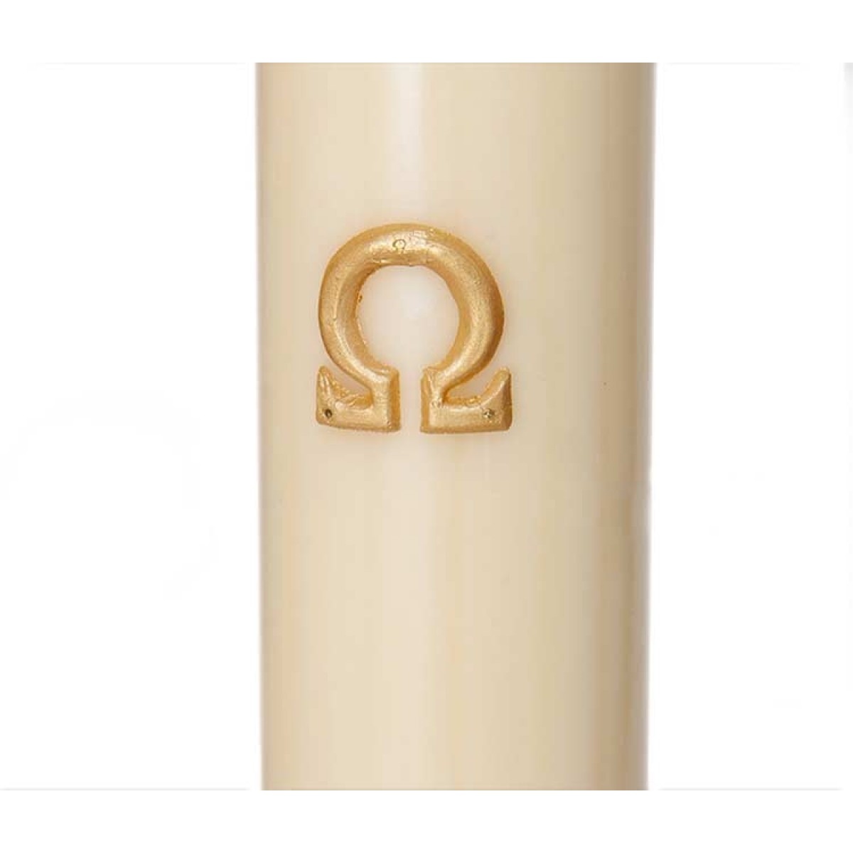 Cero Pasquale cera d'api con Agnello Argento Oro 8x120 cm - Image 2