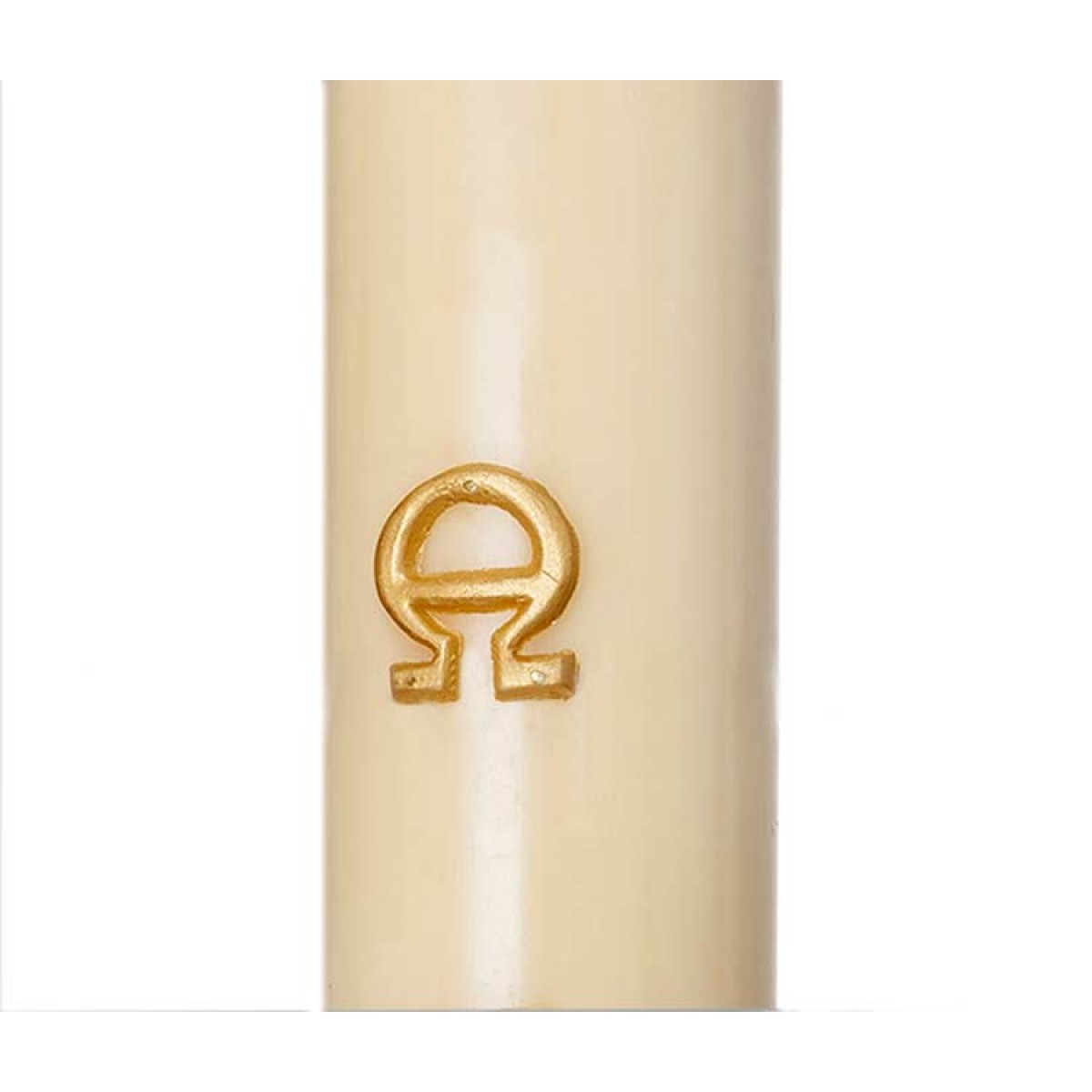 Cero Pasquale cera d'api con Agnello Argento Oro 8x120 cm - Image 5