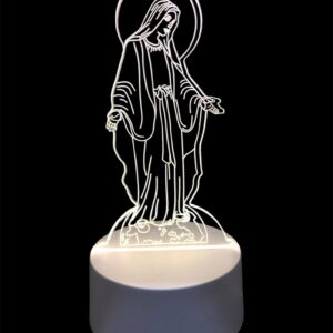 Lampada Notturna Immacolata LED 3D