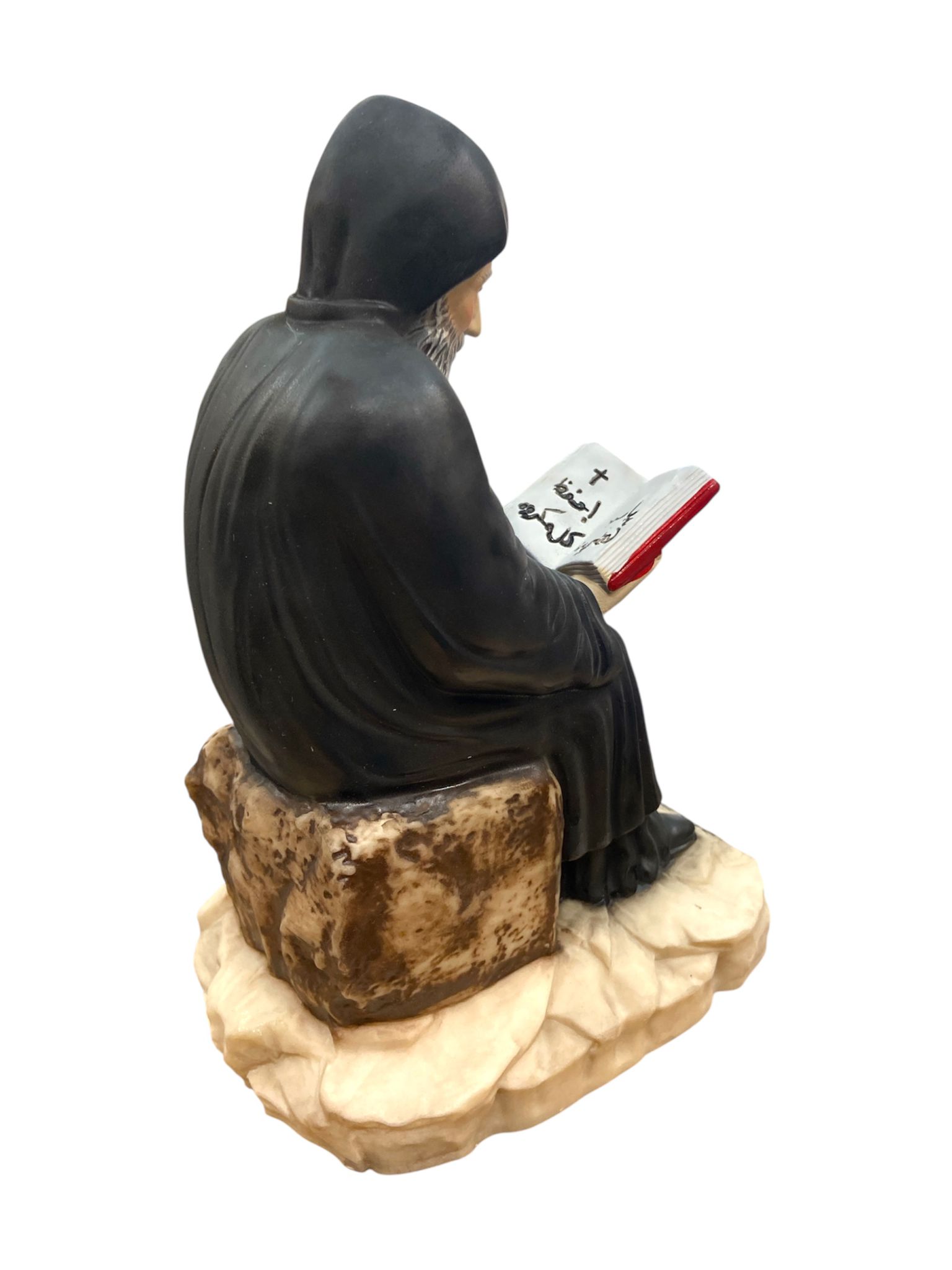 San Charbel in Preghiera 15 cm Statua in Resina - immagine 5