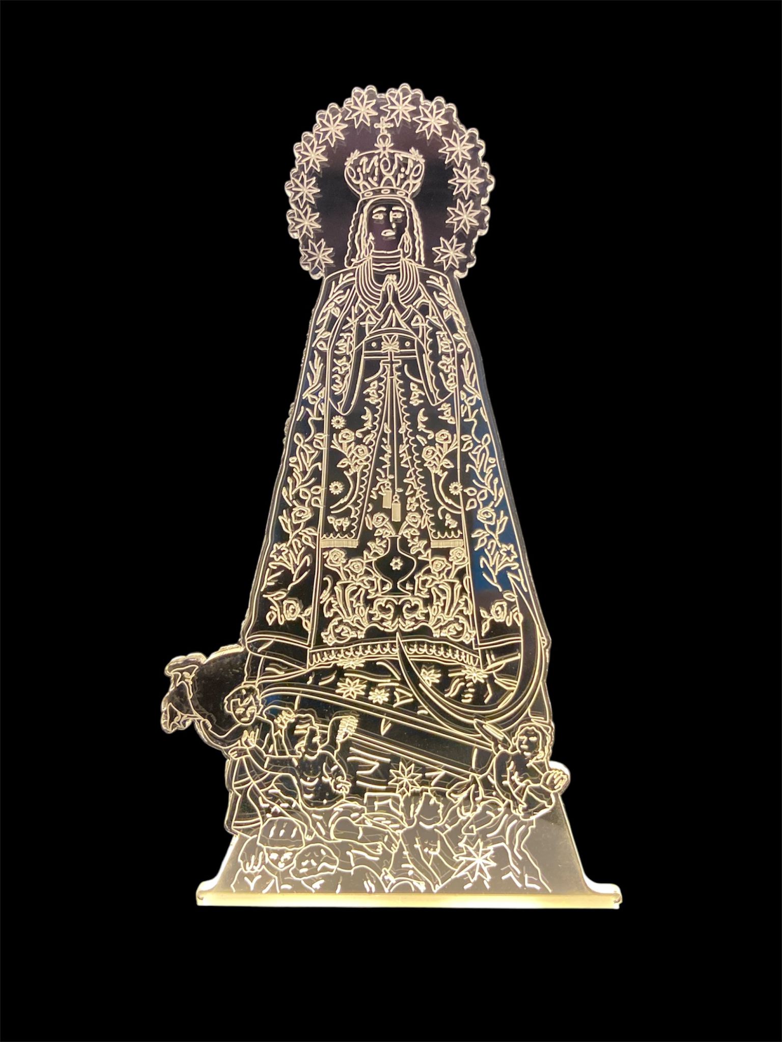 Lampada Notturna Immacolata Torre del Greco LED 3D - immagine 2