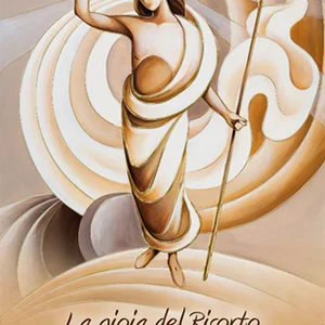 Cartoncino Benedizione 100 pz Risorto Moderno
