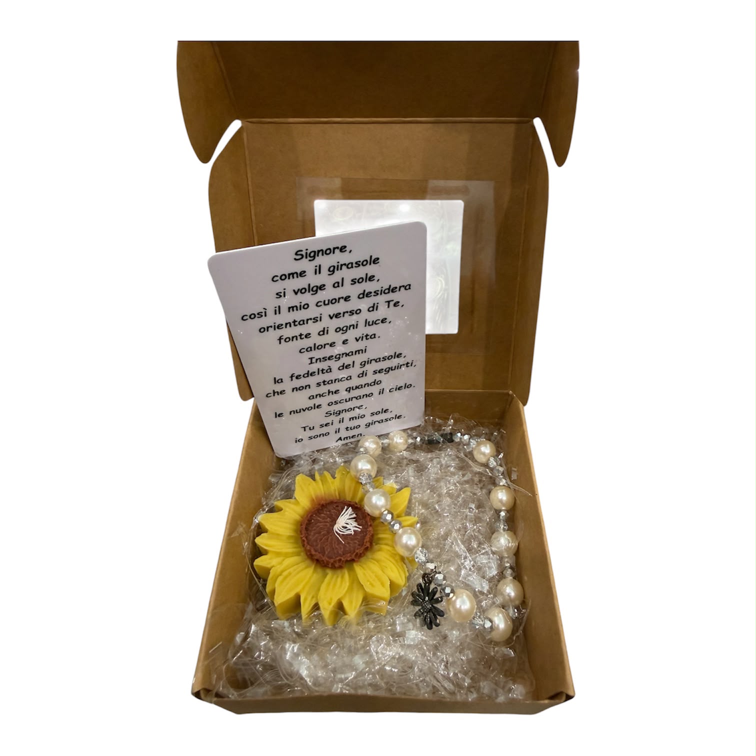 Bracciale e Candela Girasole - immagine 5