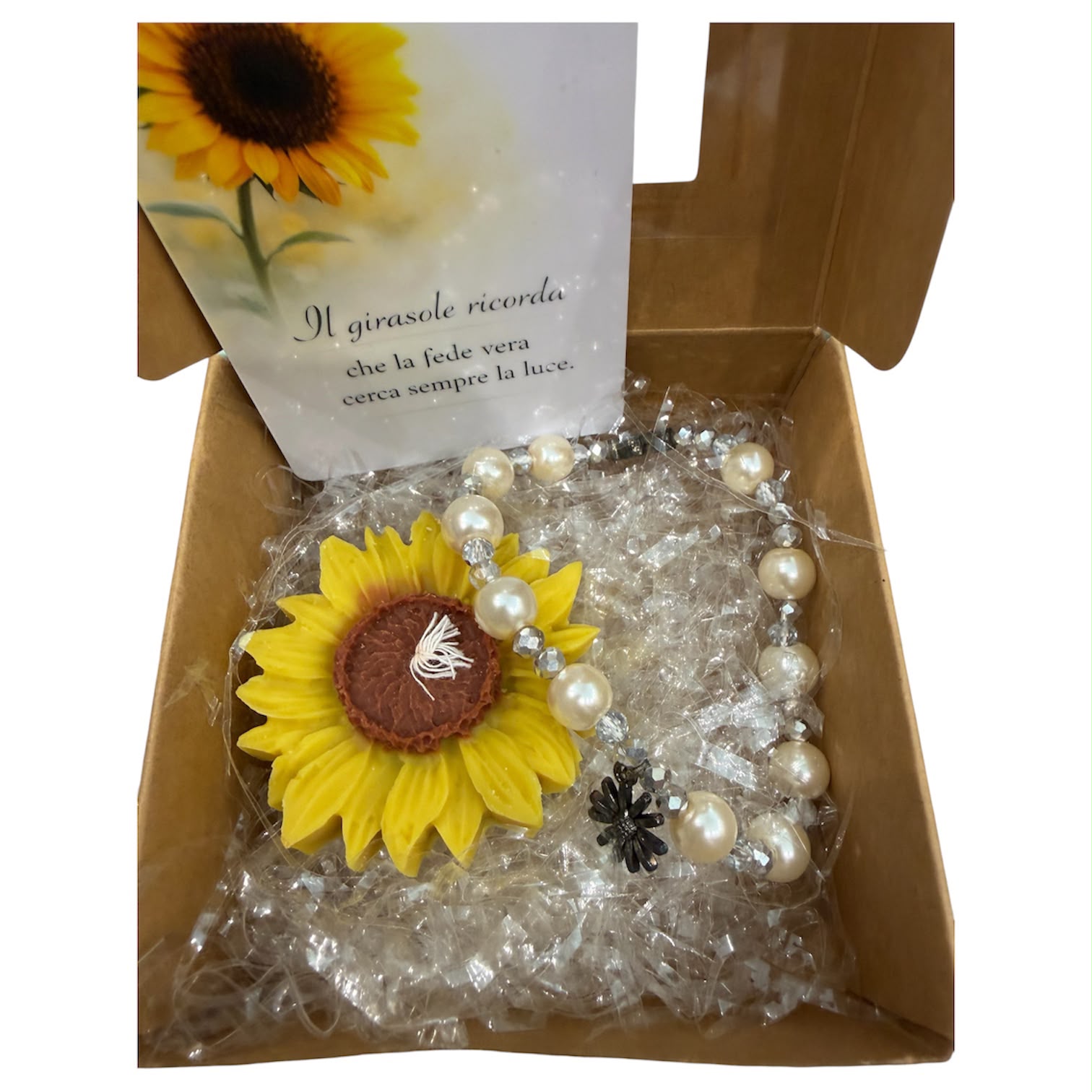 Bracciale e Candela Girasole - immagine 4